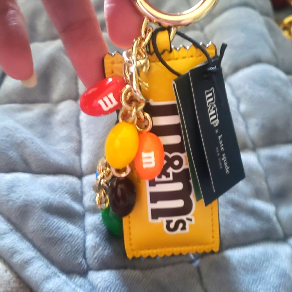 Kate spade m&m bag charm